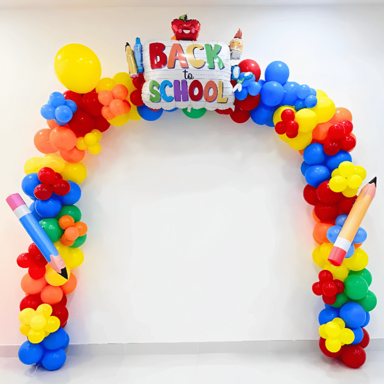 Back To School Balloon Arch C Back To School Balloon Arch C