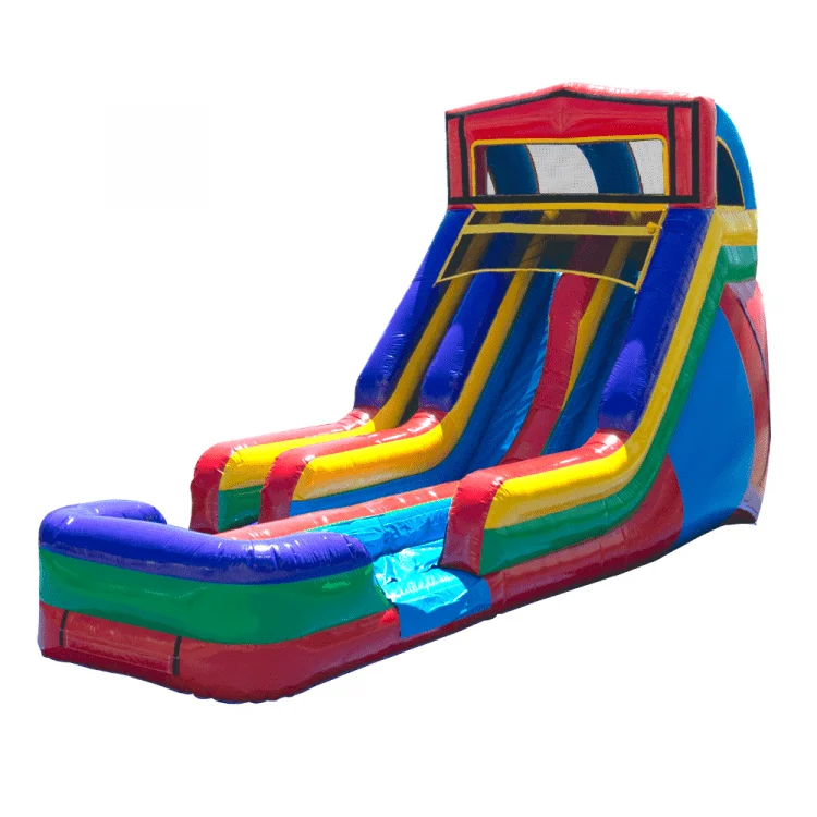 18 ft module double lane water slide rental doral Water Slides Rental Doral