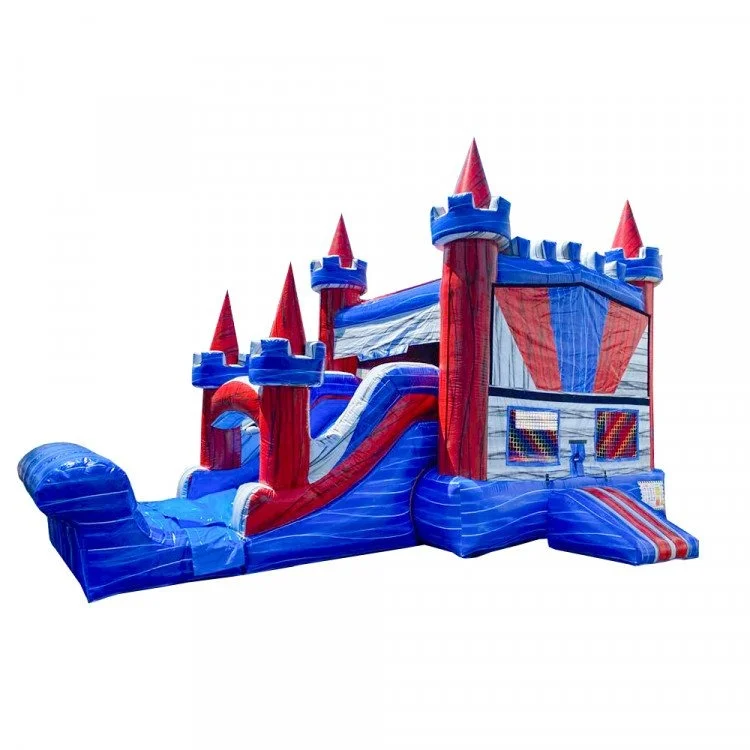 22 ft castle module combo water slide sunny isles