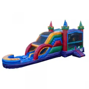 4 In 1 Gran Slam Palace Water Slide Key Biscayne