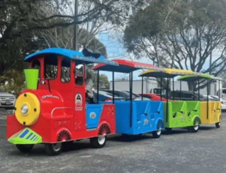 Trackless Train Rental Key Biscayne