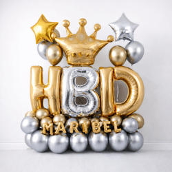 Balloon Bouquet : Birthday #5