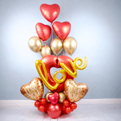 Balloon Bouquet : Valentine #1