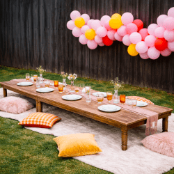 Boho Picnic Table