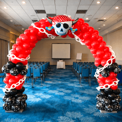 Pirates Balloon Arch