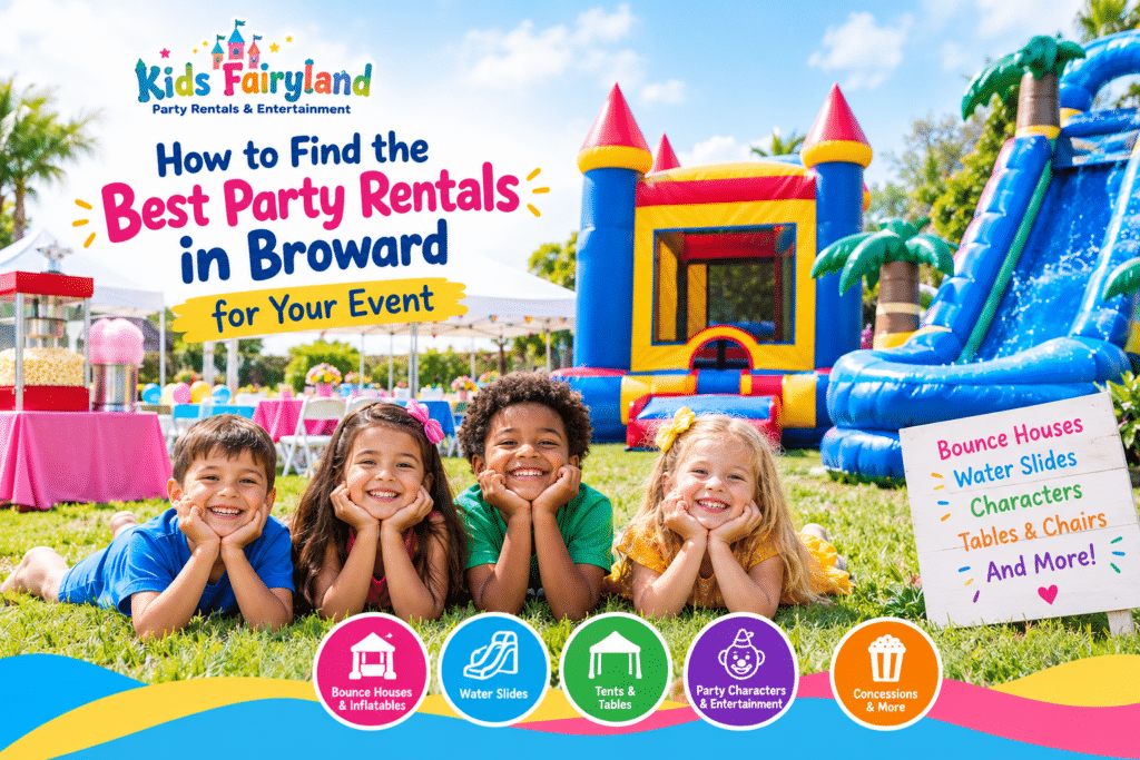 best party rentals in Broward